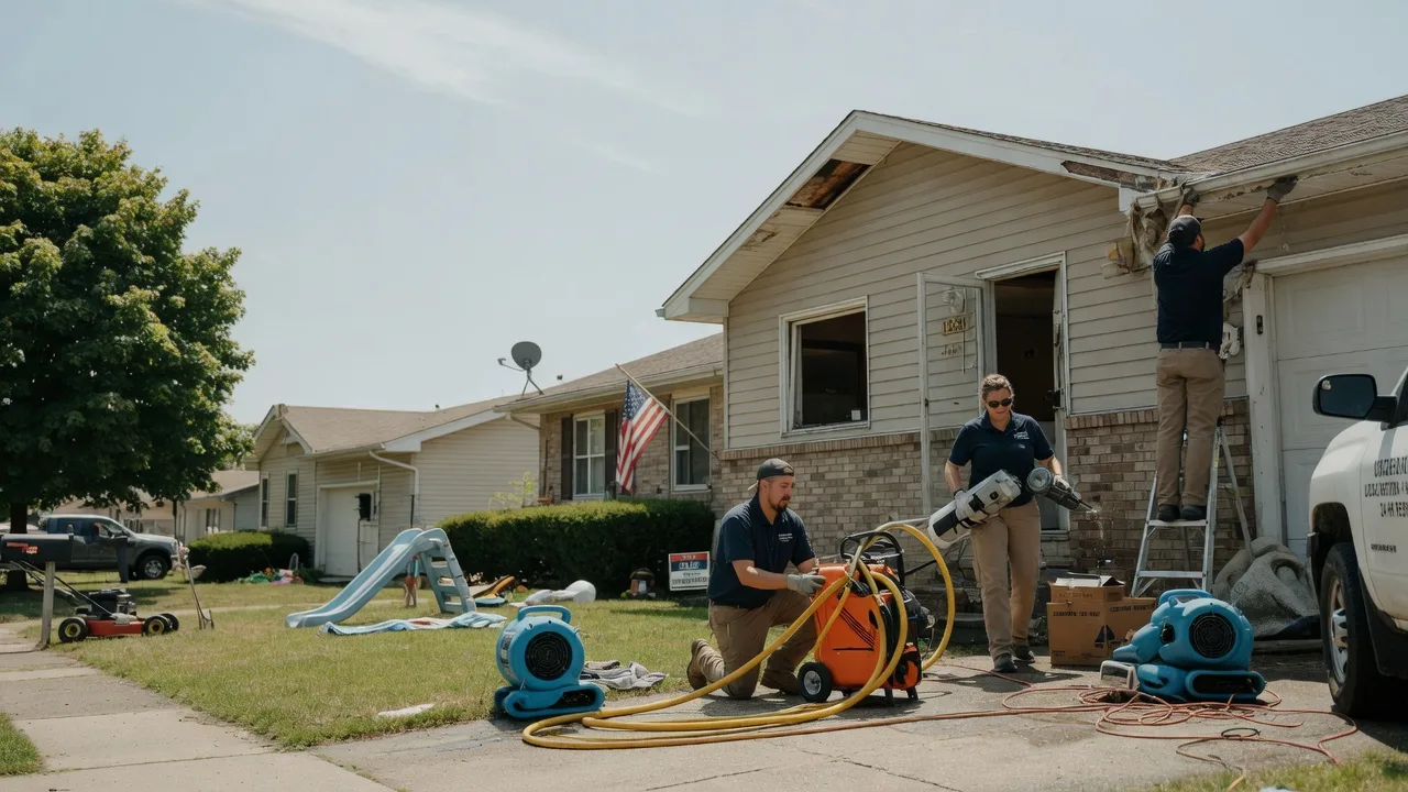 Water Damage Restoration in Morrisonville, WI near me